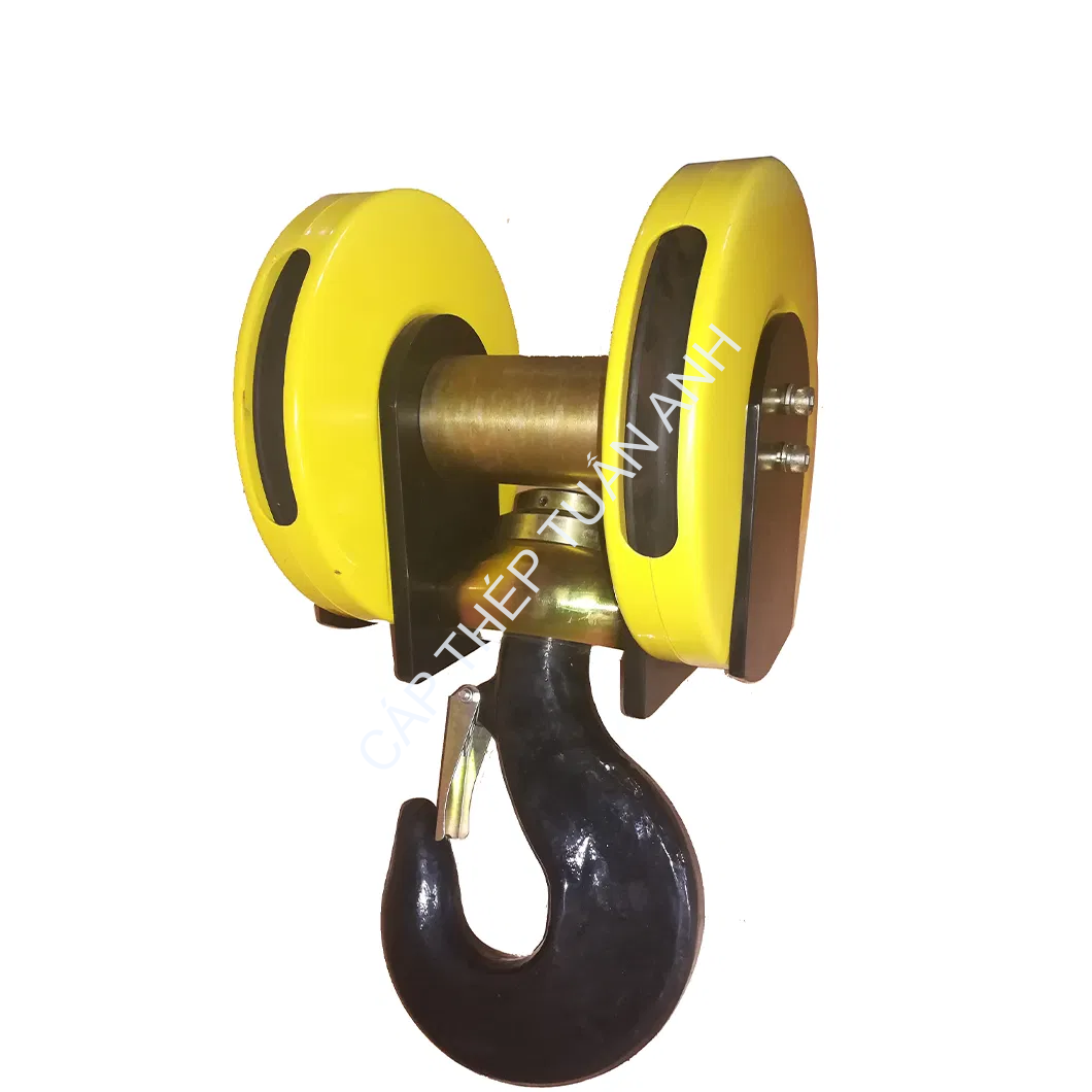 Móc cẩu palang 15 tấn 2 puly móc cẩu palang 15 tấn 2 puly